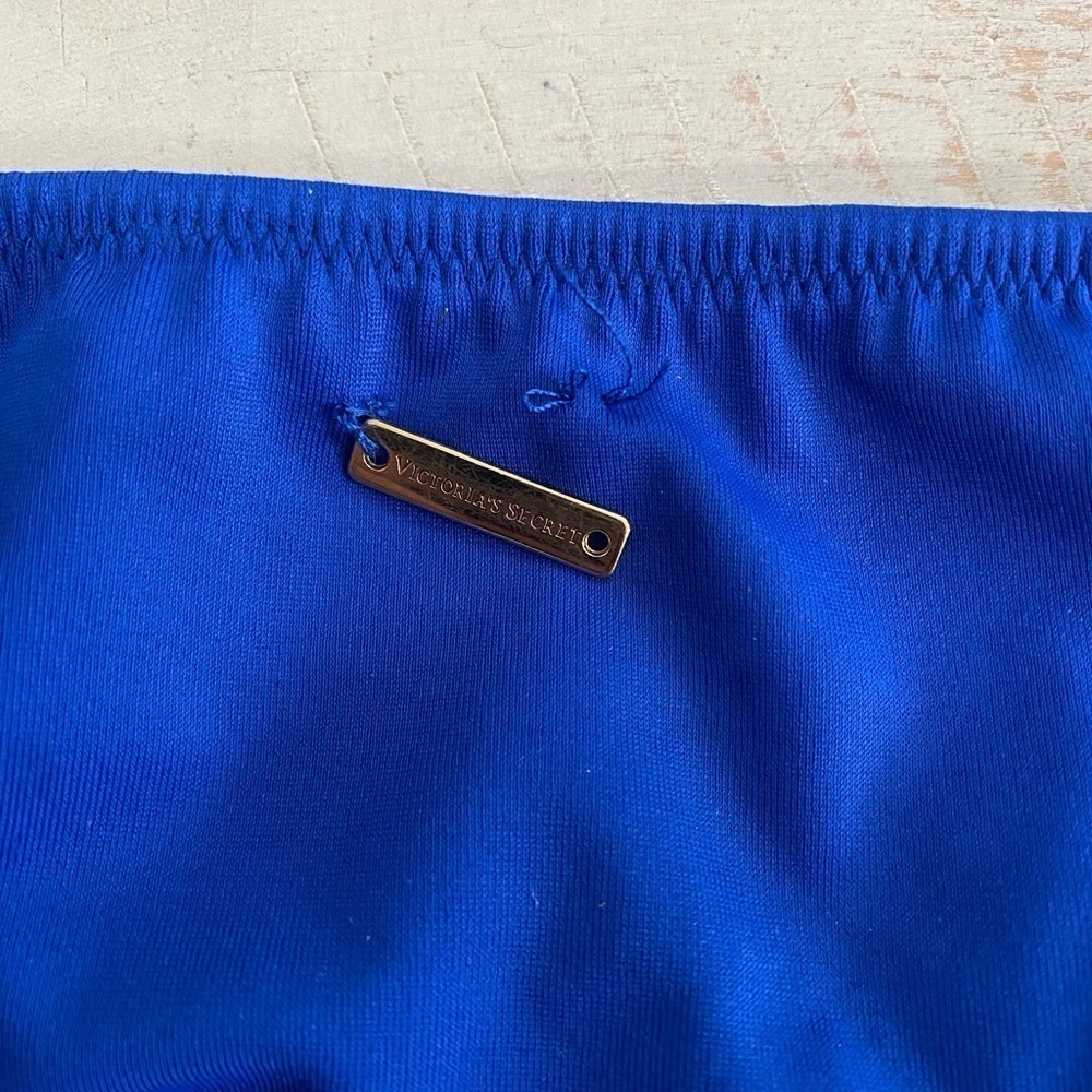 VS Knockout Bikini Blue Bathing Suit Bottom - Picture 5 of 5